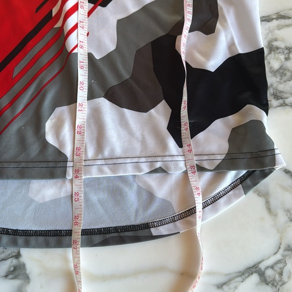 ANSR Red and Black Jersey with Asymmetrical Design and Bold Graphics Youth XL - Picture 5 of 10